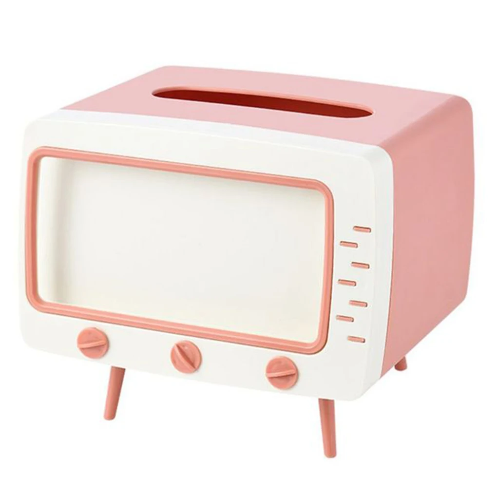 New TV Tissue Box Desktop Paper Holder Dispenser Storage Napkin Case Organizer with Mobile Phone Holder
New TV Tissue Box Desktop Paper Holder Dispenser Storage Napkin Case Organizer with Mobile Phone Holder