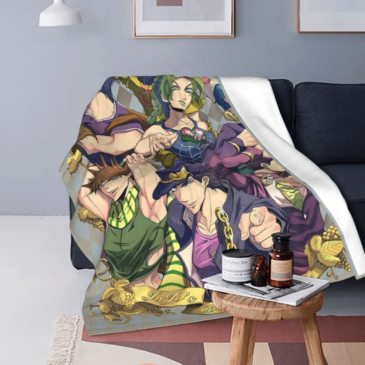 Jojo's Bizarre Adventure Blankets Fleece All Season Dio Multifunction Lightweight Throw Blanket for Bed Couch Bedspreads
Jojo's Bizarre Adventure Blankets Fleece All Season Dio Multifunction Lightweight Throw Blanket for Bed Couch Bedspreads