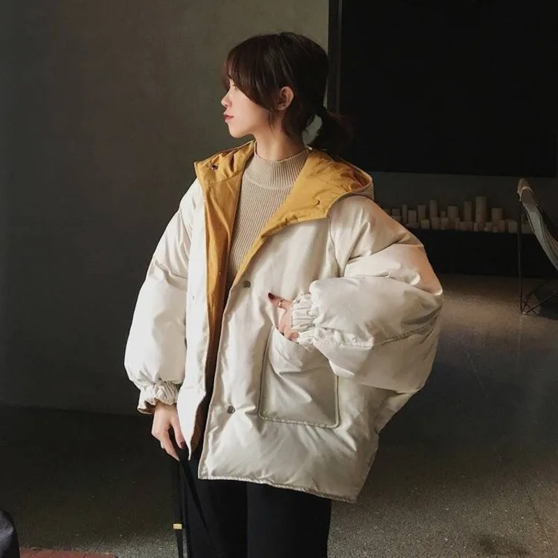 Ladies Short Cotton Coat Women 2021 Winter New Style Korean Thick Coat Loose Ins Bread Clothes Fashion Women
Ladies Short Cotton Coat Women 2021 Winter New Style Korean Thick Coat Loose Ins Bread Clothes Fashion Women
