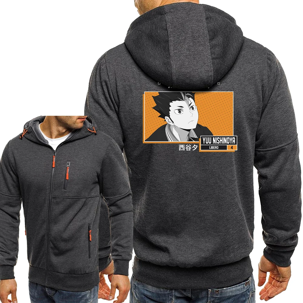 Haikyuu Japan Anime Hooded Coat Mens Man Cartoon Volleyball Club Jackets Zip Casual Fashion Outerwear Harajuku Manga Men Jacket
Haikyuu Japan Anime Hooded Coat Mens Man Cartoon Volleyball Club Jackets Zip Casual Fashion Outerwear Harajuku Manga Men Jacket