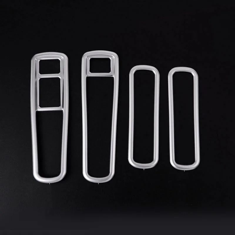 Car Switch Panel Cover Inner Interior Side Silver Trim Window 4pcs Accessories For Jaguar XE 2015-2018 Durable
Car Switch Panel Cover Inner Interior Side Silver Trim Window 4pcs Accessories For Jaguar XE 2015-2018 Durable