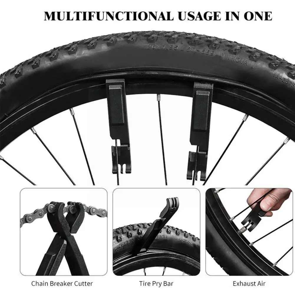 Bicycle Tyre Tire Lever Multifunctional Mountain Bike Bike Pry Tire Bar Tool Tyre Breaker Chain Repair Bicycle Crossbar R7c9
Bicycle Tyre Tire Lever Multifunctional Mountain Bike Bike Pry Tire Bar Tool Tyre Breaker Chain Repair Bicycle Crossbar R7c9