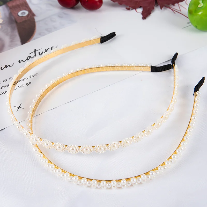 Simulation Pearl Women Hairbands Korean Handmade Bow Flower Headband Girl Hair Accessories Fashion Wedding Jewelry
Simulation Pearl Women Hairbands Korean Handmade Bow Flower Headband Girl Hair Accessories Fashion Wedding Jewelry