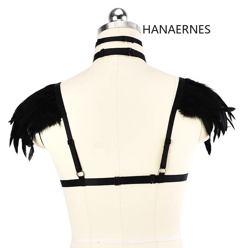 HANAERNES bondage female sexy breasts seat belt black feather suspenders underwear charming temptation restraint body binding
HANAERNES bondage female sexy breasts seat belt black feather suspenders underwear charming temptation restraint body binding