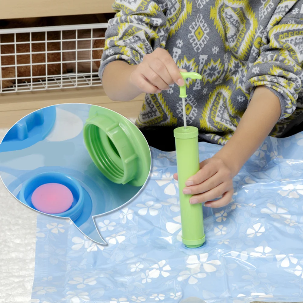 11 Pcs Vacuum Storage Bag Thickened Reusable Cloth Compressed Bag Clothes Blanket Packing Bag with Hand Pump (70x50cm/
11 Pcs Vacuum Storage Bag Thickened Reusable Cloth Compressed Bag Clothes Blanket Packing Bag with Hand Pump (70x50cm/