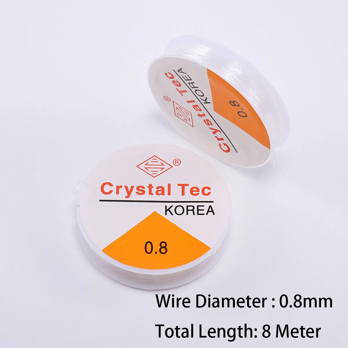 1 Roll 0.5-1.0mm Transparent Dia Crystal Stretchy Elastic Rope String Line Cord Beading Beads For DIY | Украшения и аксессуары