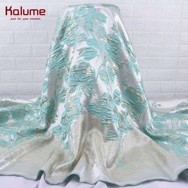 Kalume Newest Gilding Lace Fabric Smooth African Gilding Lace Fabric Wedding Materials Nigerian Jacquard Lace Fabric Dress 2091
Kalume Newest Gilding Lace Fabric Smooth African Gilding Lace Fabric Wedding Materials Nigerian Jacquard Lace Fabric Dress 2091