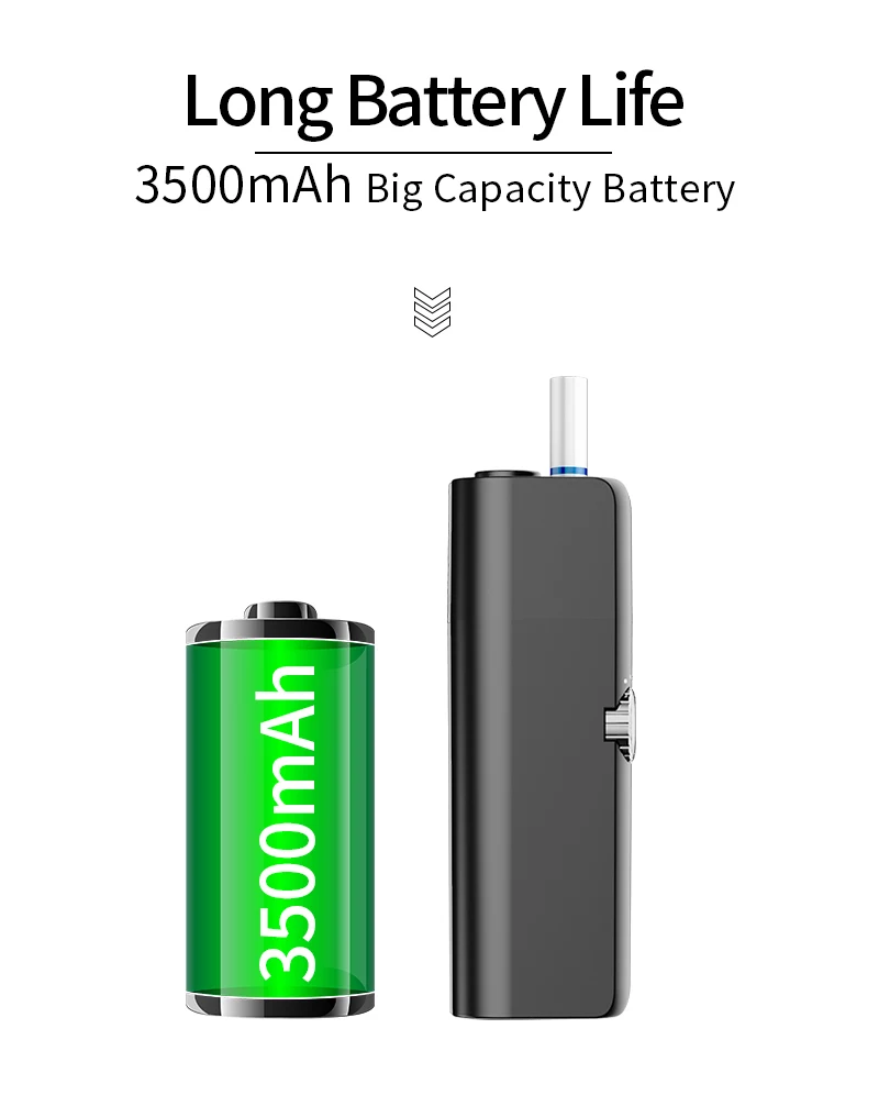 Original Pluscig K8 Vape Box Kits Knob Control Heat Not Burn Kit 3500mah Battery Electronic Cigarette Vape Kit vs Pluscig P9
Original Pluscig K8 Vape Box Kits Knob Control Heat Not Burn Kit 3500mah Battery Electronic Cigarette Vape Kit vs Pluscig P9