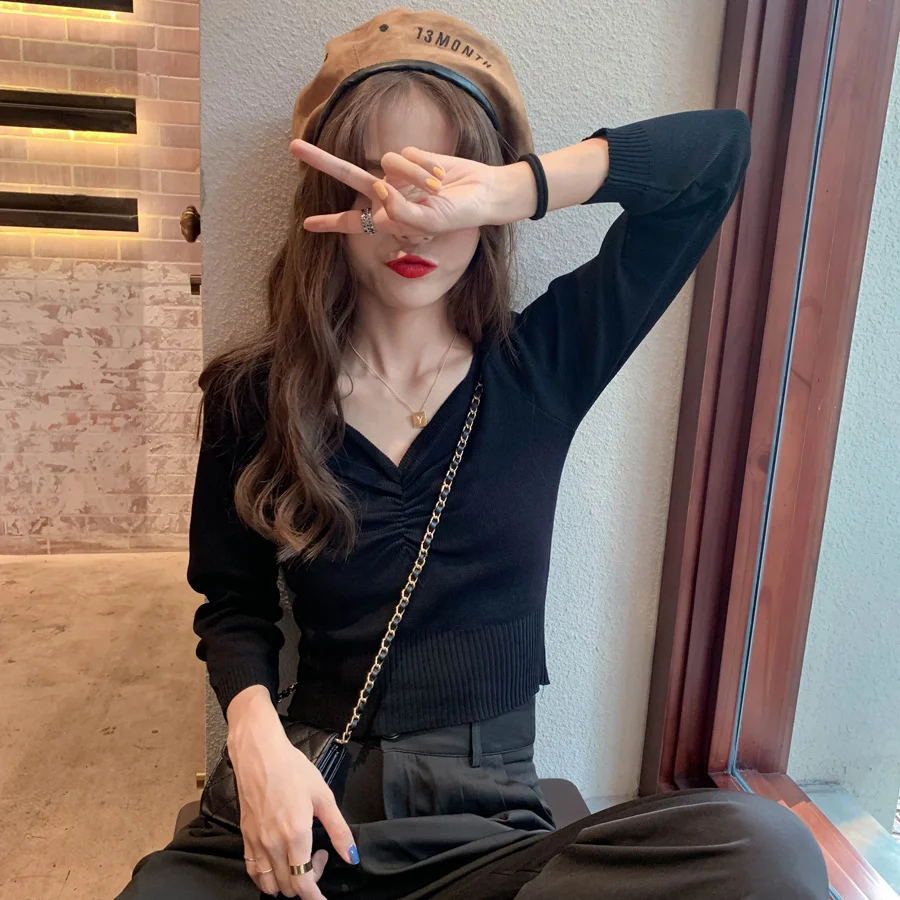 2021 Autumn Winte Sweater Women Tops Knitted Pullover Korean Style Cardigan Soft Warm Pull Thick Outwear
2021 Autumn Winte Sweater Women Tops Knitted Pullover Korean Style Cardigan Soft Warm Pull Thick Outwear