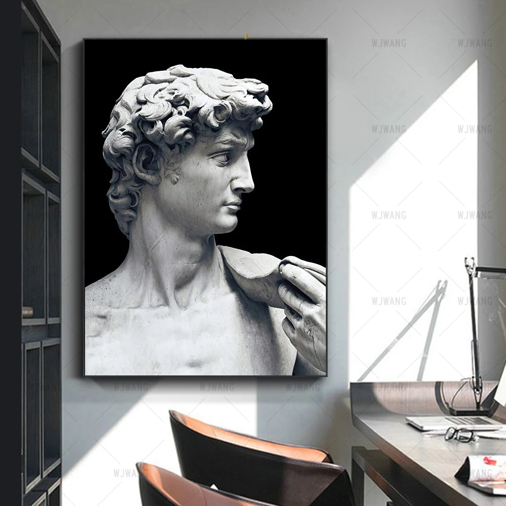 Creative Painting Poster Print David by Michelangelo Canvas Painting Wall Art Picture For Living Room Decor Home Wall Decoration
Creative Painting Poster Print David by Michelangelo Canvas Painting Wall Art Picture For Living Room Decor Home Wall Decoration