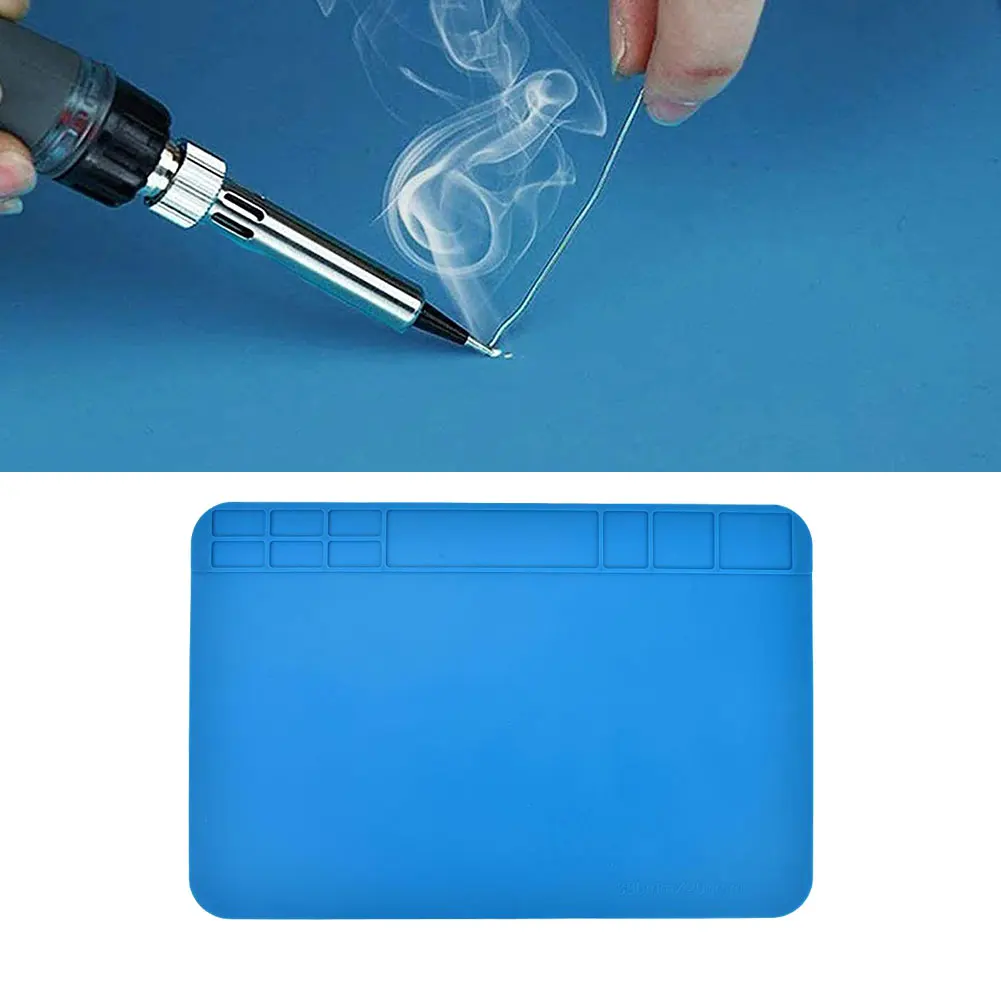 20x30cm Heat Insulation Repair Pad Soldering Work Station Mat Silicon Welding Soldering Maintenance Platform For Watch Repairing
20x30cm Heat Insulation Repair Pad Soldering Work Station Mat Silicon Welding Soldering Maintenance Platform For Watch Repairing