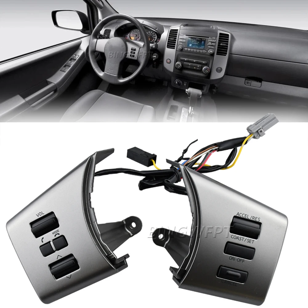 Оригинальное рулевое колесо 48430-ZL91C 48430-2Z511 для Nissan Frontier Xterra Pathfinder, управление громкостью, кнопки переключения круиз
Оригинальное рулевое колесо 48430-ZL91C 48430-2Z511 для Nissan Frontier Xterra Pathfinder, управление громкостью, кнопки переключения круиз