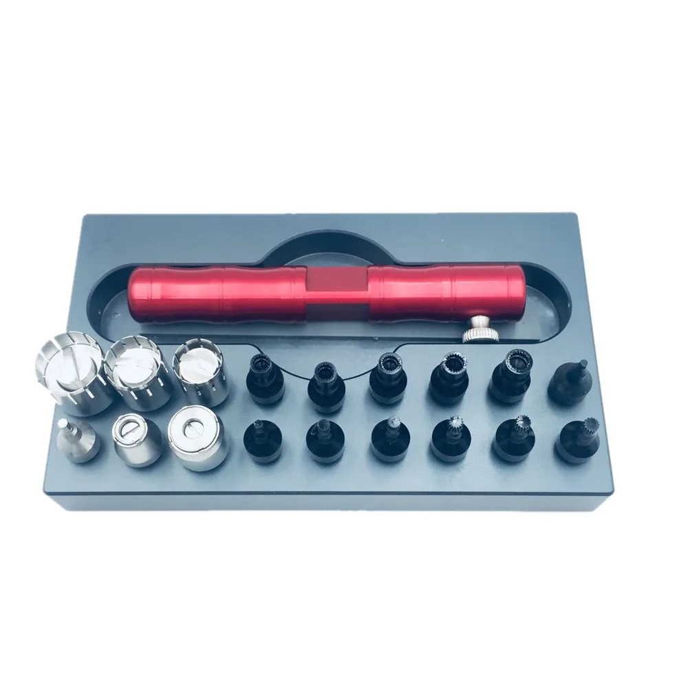 18 Nuzzles Professional Watch Crown Tube Removal & Installation Tool Remove Install Chronograph Pusher Remover Battery Case
18 Nuzzles Professional Watch Crown Tube Removal & Installation Tool Remove Install Chronograph Pusher Remover Battery Case