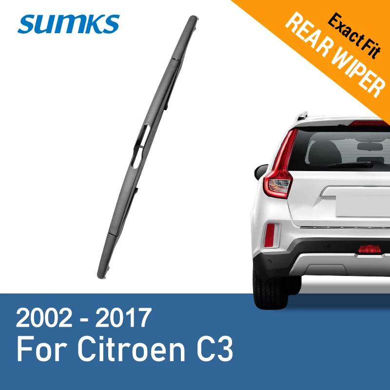 SUMKS Rear Wiper Blade for Citroen C3 2002 2003 2004 2005 2006 2007 2008 2009 2010 2011 2012 2013 2014 2015 2016 2017
SUMKS Rear Wiper Blade for Citroen C3 2002 2003 2004 2005 2006 2007 2008 2009 2010 2011 2012 2013 2014 2015 2016 2017