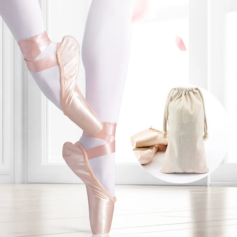 Распродажа атласные пуанты для балета профессиональная женская балерина