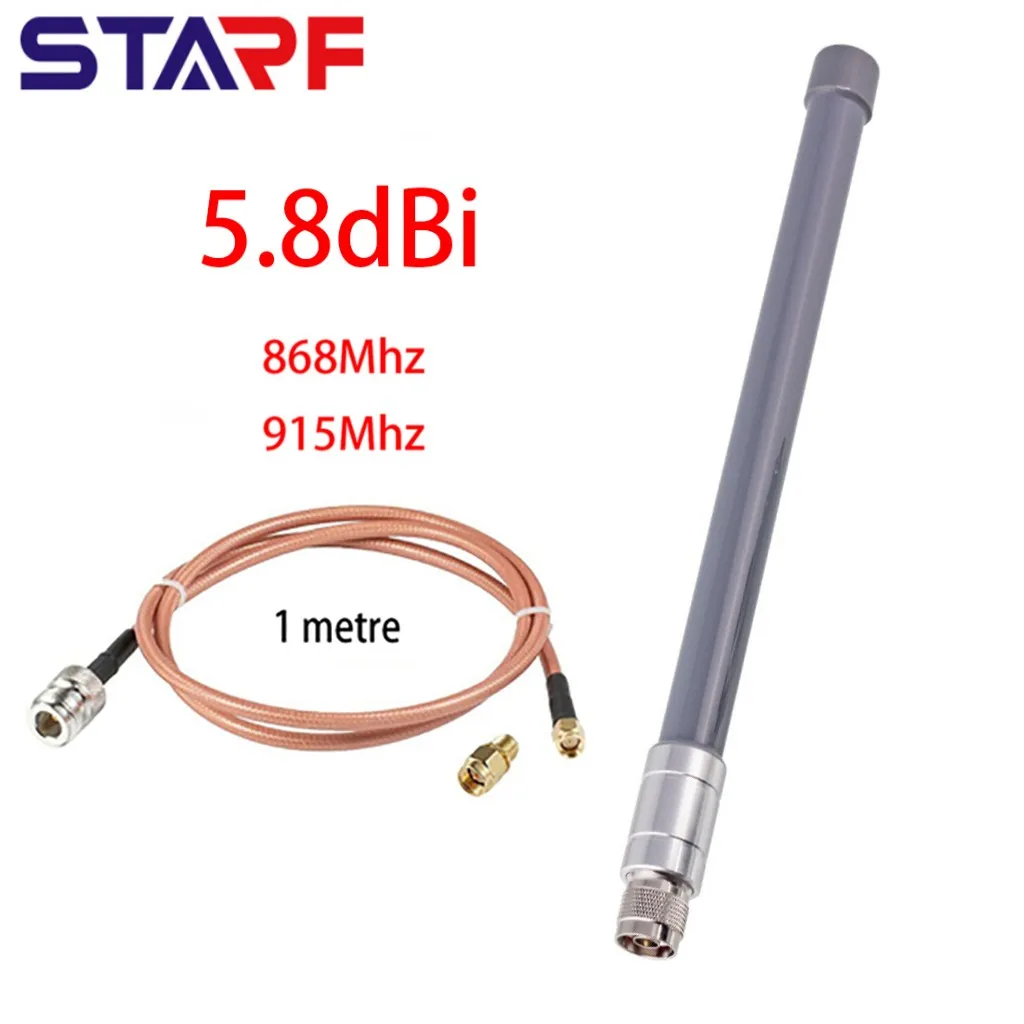 5,8 DBi Helium Hotspot HNT Miners антенна 860-930 МГц LoRa антенна Стекловолоконная антенна комплект с 1 метром кабелем с низкой потерей RG142
5,8 DBi Helium Hotspot HNT Miners антенна 860-930 МГц LoRa антенна Стекловолоконная антенна комплект с 1 метром кабелем с низкой потерей RG142