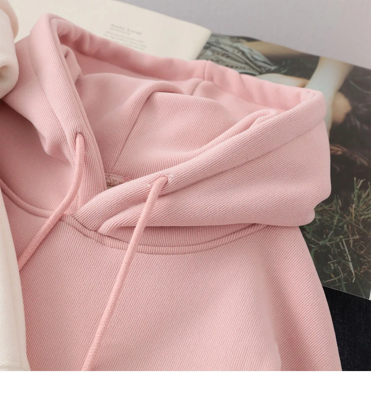 2020 Women's Oversized Hoodie Solid Color White Hooded Sweatshirts Thicken Warm Fleece Female Plus Size Winter Clothes Woman
2020 Women's Oversized Hoodie Solid Color White Hooded Sweatshirts Thicken Warm Fleece Female Plus Size Winter Clothes Woman