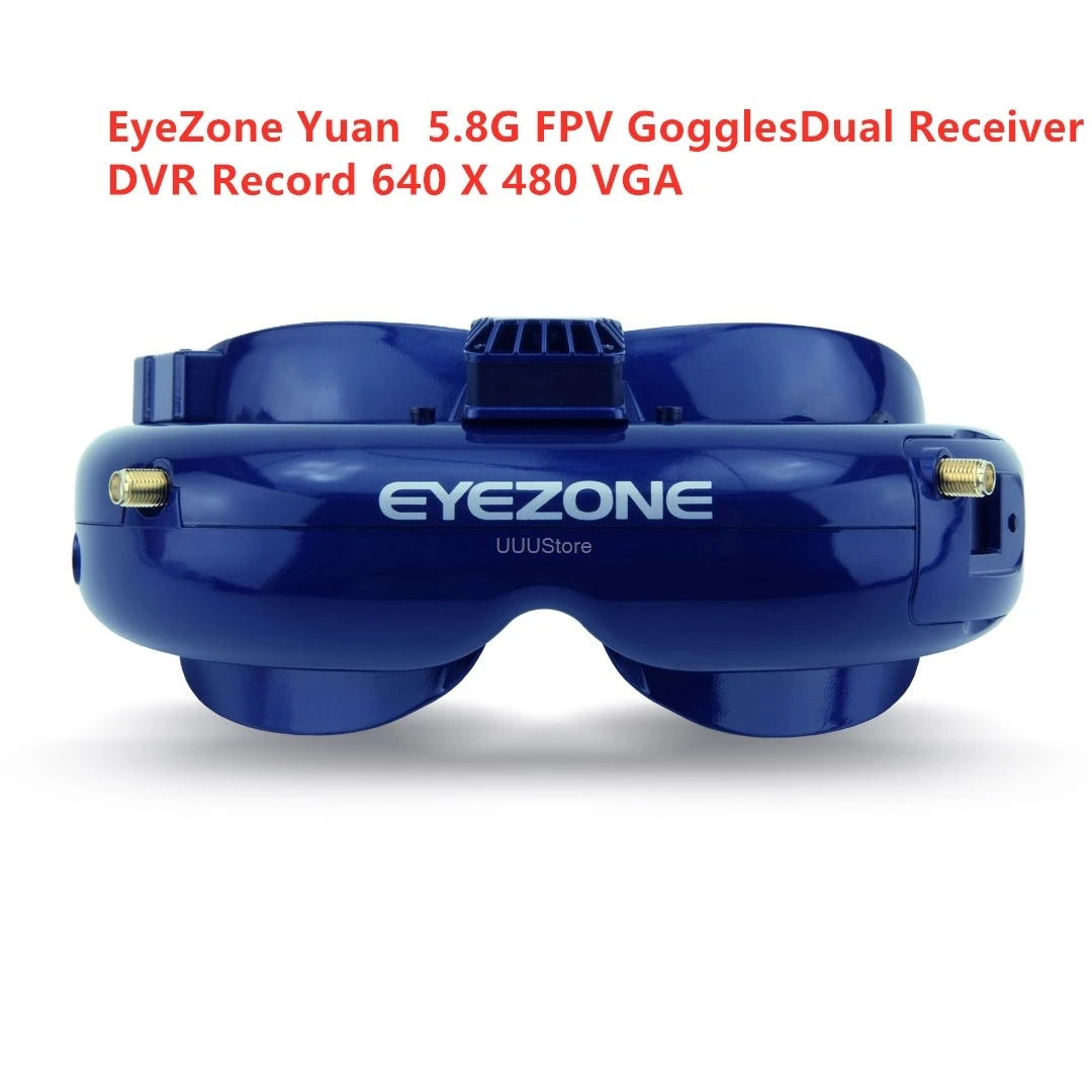 Новинка 5 8G Fatshark EyeZone Yuan FPV очки с OLED экраном разнесенный двойной приемник DVR Запись