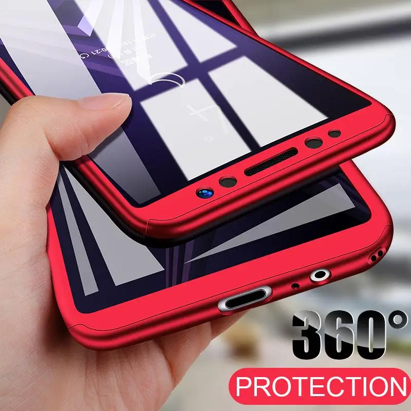 Полноразмерный защитный чехол 360 для Samsung Galaxy S20 Ultra S10 S9 S8 Plus S7 Edge противоударный Note