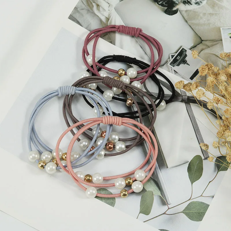 5pcs/set pearl elastic rubber band headdress girl elastic hair band ponytail tied rope hair accessories children's head jewelry
5pcs/set pearl elastic rubber band headdress girl elastic hair band ponytail tied rope hair accessories children's head jewelry