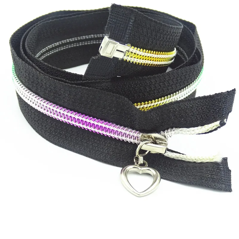 Nylon Colorful Tooth Gradient Zipper Suitable For Bags And Clothing 10Pcs 5# 50-90Cm (20-36 Inches)
Nylon Colorful Tooth Gradient Zipper Suitable For Bags And Clothing 10Pcs 5# 50-90Cm (20-36 Inches)