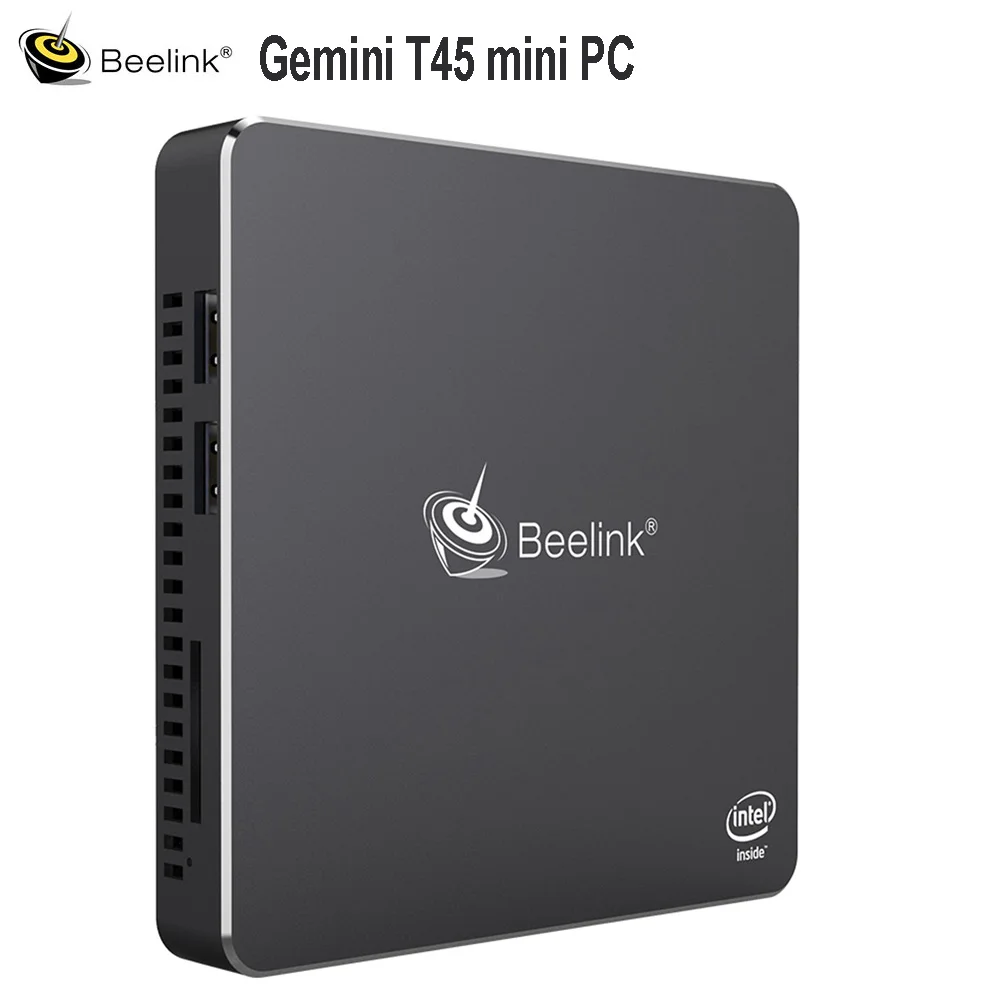 Beelink Gemini T45 Мини ПК intel Pentium J4205 четырехъядерный 8 Гб DDR3 256 ГБ SSD windows 10