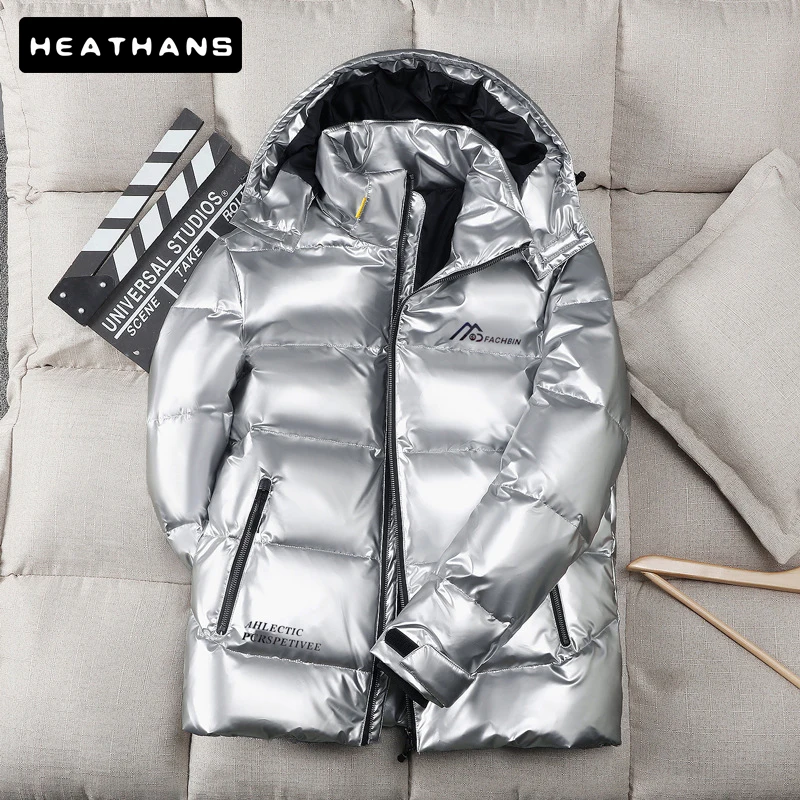 Men's New Shiny Down Jacket Male 90% White Duck Down Solid Color Short Coat Youth Men Korean Thicken Casual Zipper Couple Jacket
Men's New Shiny Down Jacket Male 90% White Duck Down Solid Color Short Coat Youth Men Korean Thicken Casual Zipper Couple Jacket