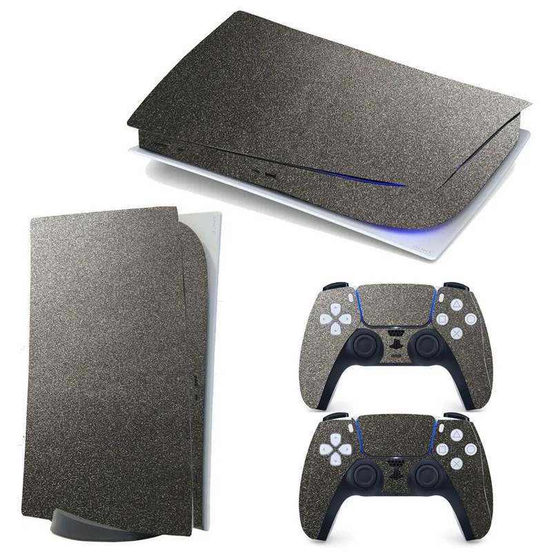 Black Frosting Decal PS5 Skin Sticker for Playstation 5 Console Protective Skin &2pcs PS5 Controller Gamepad Skin Stickers Cover
Black Frosting Decal PS5 Skin Sticker for Playstation 5 Console Protective Skin &2pcs PS5 Controller Gamepad Skin Stickers Cover