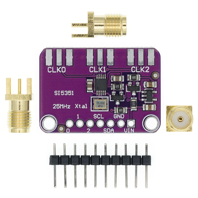 DC 3V 5V CJMCU 5351 Si5351A Si5351 I2C генератор часов Breakout Board модуль сигналов часы 8KHz 160MHz для