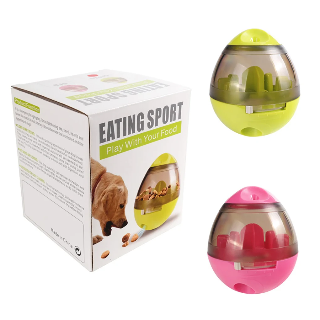 Pet Feeder Toy Automatic Food Dispensing Ball Interactive Feeding Bowl Smart Pet Toys Ball Small Animal Playing Training Balls
Pet Feeder Toy Automatic Food Dispensing Ball Interactive Feeding Bowl Smart Pet Toys Ball Small Animal Playing Training Balls