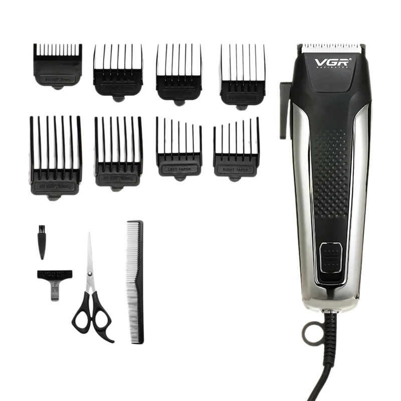 VGR V-120 Barbershop Hair Clipper Professional Hair Trimmer Barber Electric Men's Haircut Adjustable Ceramic Blade EU Plug
VGR V-120 Barbershop Hair Clipper Professional Hair Trimmer Barber Electric Men's Haircut Adjustable Ceramic Blade EU Plug