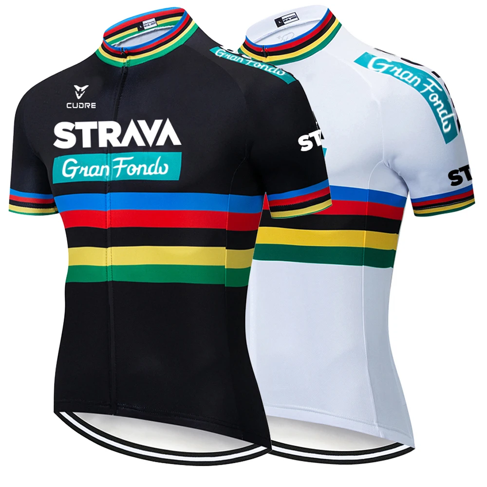 STRAVA Cycling Jersey 2021 MTB Mountain Bike Race Cycling Shirts Short Sleeve Quick-Dry Male's Bicycle Wear Pro Team Jerseys
STRAVA Cycling Jersey 2021 MTB Mountain Bike Race Cycling Shirts Short Sleeve Quick-Dry Male's Bicycle Wear Pro Team Jerseys