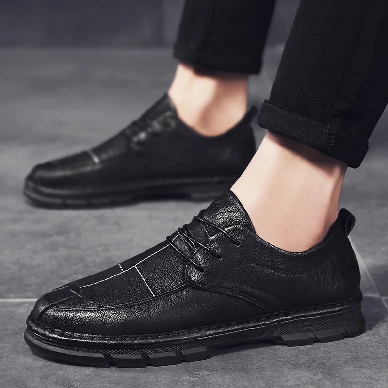 Men's Fashion Sneakers Zapatos Cuero Hombre Men Casual Shoes Moccasins For Summer Leather Men's Oxford Shoe Black
Men's Fashion Sneakers Zapatos Cuero Hombre Men Casual Shoes Moccasins For Summer Leather Men's Oxford Shoe Black