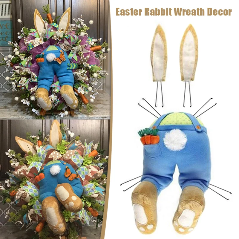 Easter Rabbit Wreath Decor for Front Door Easter Bunny Shape Garland Wall Decor Easter Decor Party & Holiday DIY Decorations WWO
Easter Rabbit Wreath Decor for Front Door Easter Bunny Shape Garland Wall Decor Easter Decor Party & Holiday DIY Decorations WWO