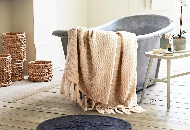 Claroom 100% Cotton Chunky Knit Blanket Solid Fringed Knitted Blanket Home Office Sofa Nap Blanket OP20#
Claroom 100% Cotton Chunky Knit Blanket Solid Fringed Knitted Blanket Home Office Sofa Nap Blanket OP20#