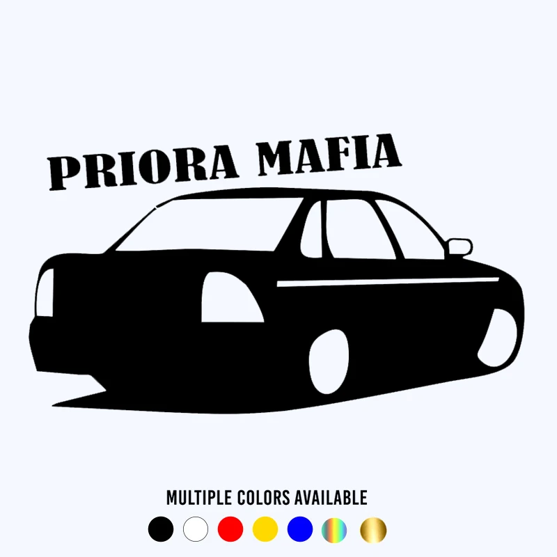 CK20357# Die-Cut Vinyl Decal Priora Mafia Sedan Car Sticker Waterproof Auto Decors on Car Body Bumper Rear Window
CK20357# Die-Cut Vinyl Decal Priora Mafia Sedan Car Sticker Waterproof Auto Decors on Car Body Bumper Rear Window