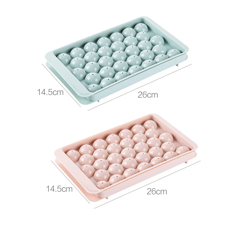 DIY Creative Round Ice Tray With Lid Plastic Ice Cube Maker Refrigerator Spherical Ice Box Large Ice Mold Ice Box Kitchen Tools
DIY Creative Round Ice Tray With Lid Plastic Ice Cube Maker Refrigerator Spherical Ice Box Large Ice Mold Ice Box Kitchen Tools