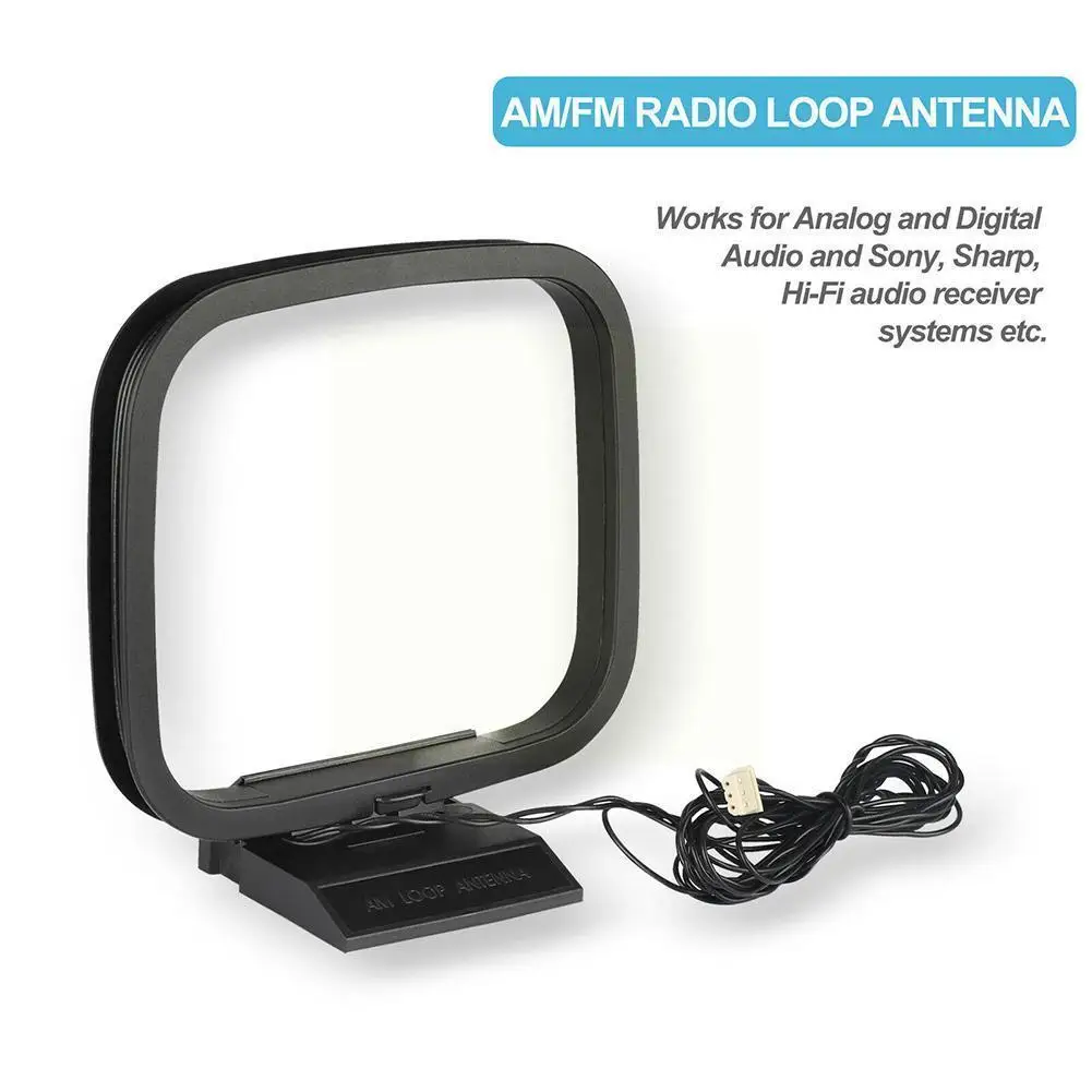 Mini Am/fm Radio Loop Antenna Radio Signal Receiving Antenna Suitable For Hi-fi Audio Receiver System Connector A1n7
Mini Am/fm Radio Loop Antenna Radio Signal Receiving Antenna Suitable For Hi-fi Audio Receiver System Connector A1n7