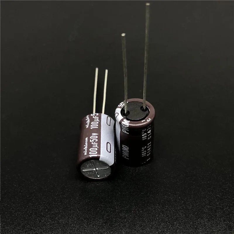 10 шт/100 шт 100уф 50В NICHICON PM серия 10х16мм 50V100uF Супер Низкое сопротивление долговечный