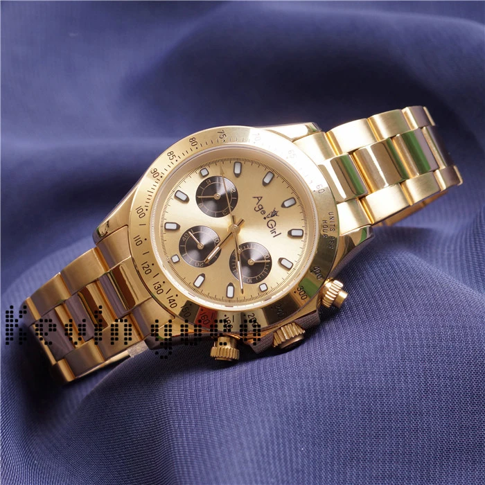 Classic New Men Automatic Mechanical Watch Full Gold Black Stainless Steel Sapphire Glass Classic Watches AAA+ 40mm
Classic New Men Automatic Mechanical Watch Full Gold Black Stainless Steel Sapphire Glass Classic Watches AAA+ 40mm