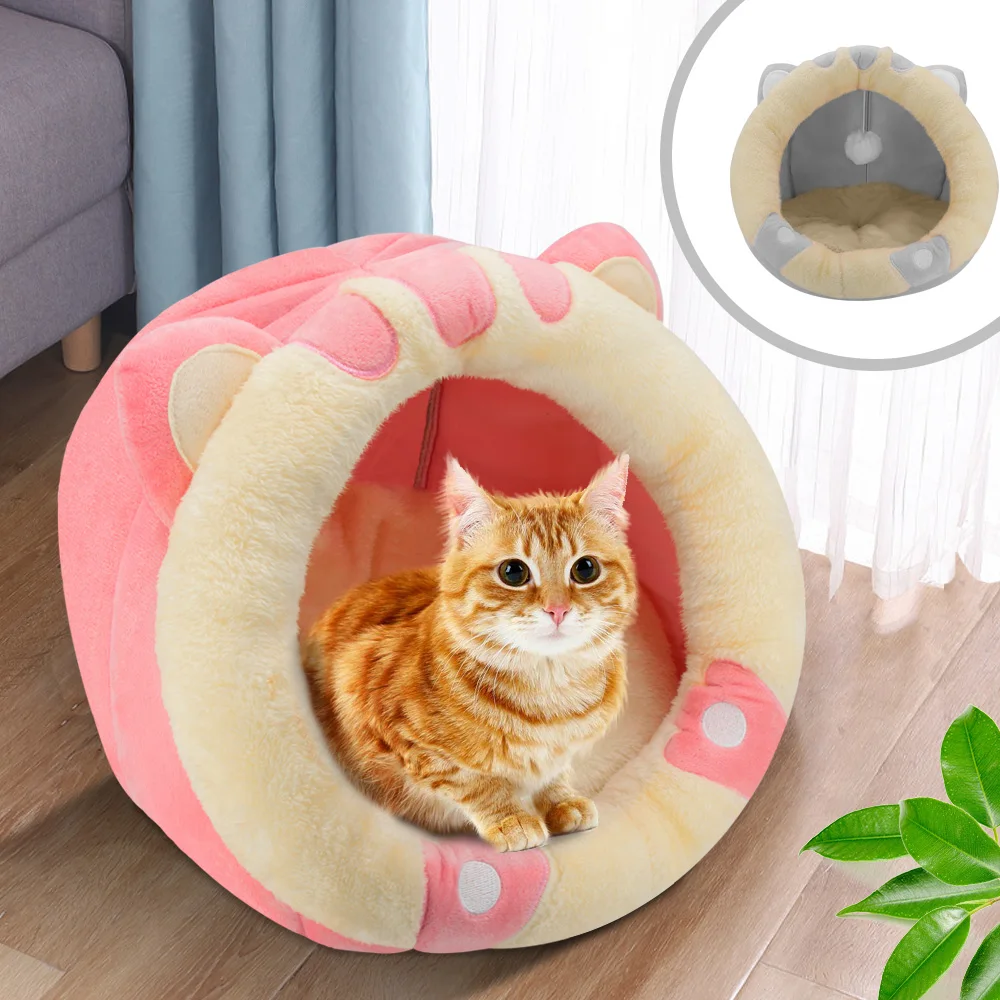 Warm Cat Bed Cute Winter Cat Kitten House Soft Lounger Cushion Mat Pet Sleep Tent Nest Washable Cozy Cats Basket Cave Indoor
Warm Cat Bed Cute Winter Cat Kitten House Soft Lounger Cushion Mat Pet Sleep Tent Nest Washable Cozy Cats Basket Cave Indoor