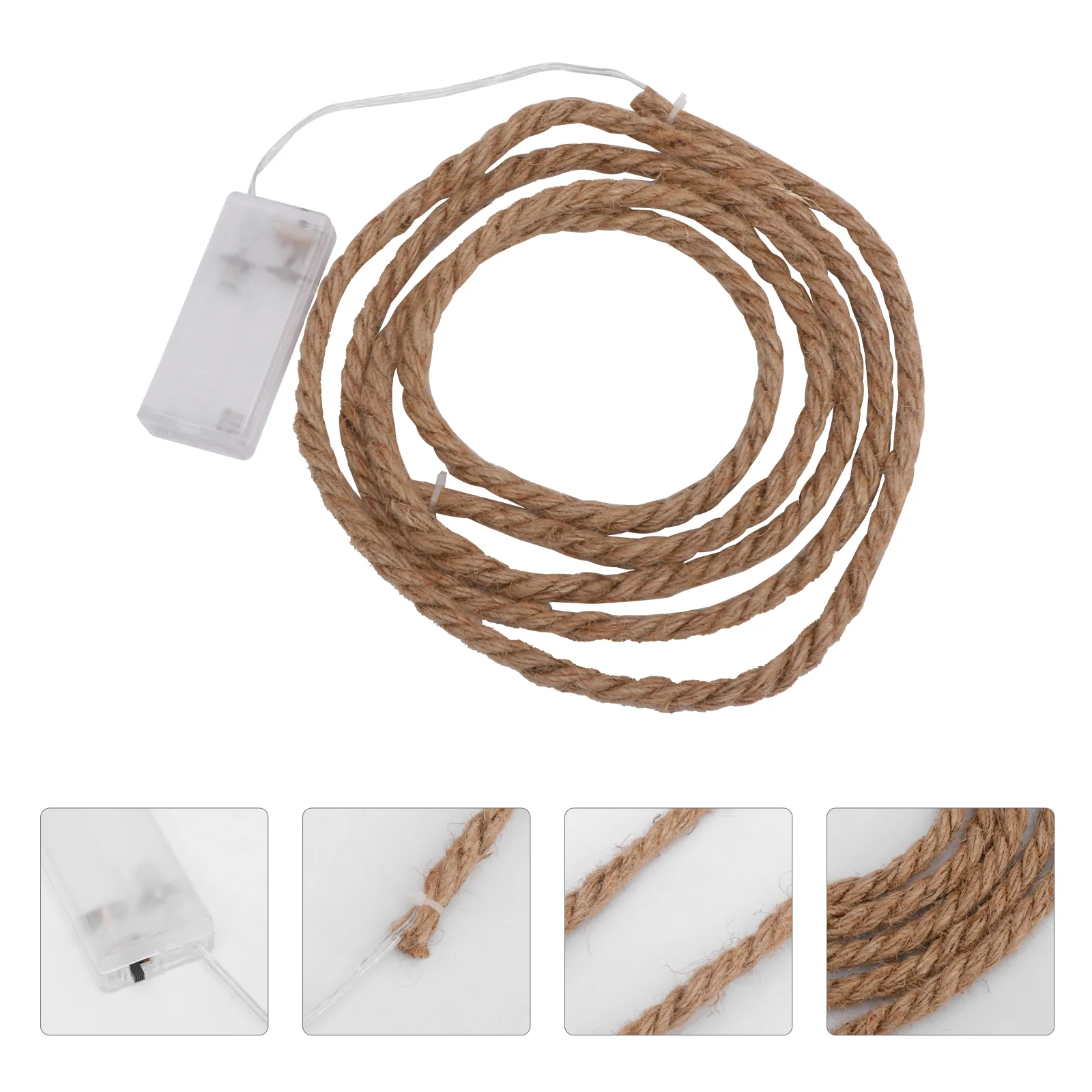 1.9M 20 LED Hemp Rope Decorative Fairy String Lights Battery Operated Garden Party Indoor Outdoor Light Lamp (Warm White)
1.9M 20 LED Hemp Rope Decorative Fairy String Lights Battery Operated Garden Party Indoor Outdoor Light Lamp (Warm White)