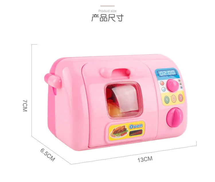 Mini Kitchen Food Pretend Play Cutting Role Playing Girls Toys Kid'S Kitchen Toys Simulation Microwave Oven
Mini Kitchen Food Pretend Play Cutting Role Playing Girls Toys Kid'S Kitchen Toys Simulation Microwave Oven
