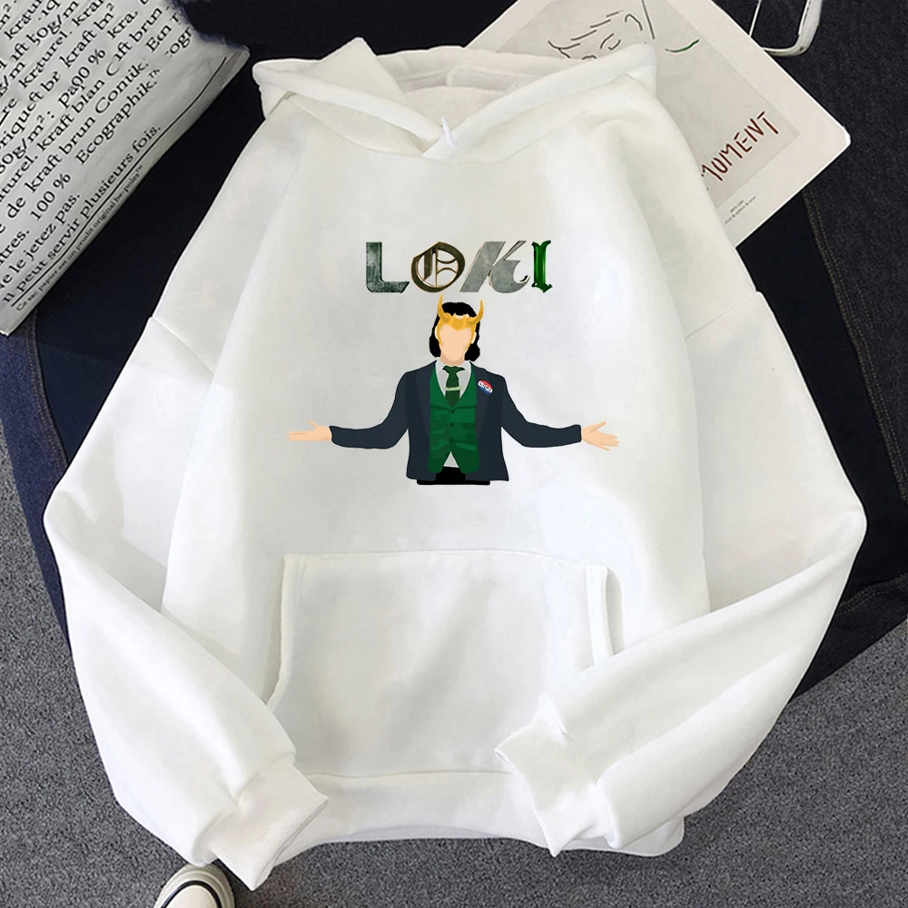 Модная Толстовка с принтом супергероев из фильма Loki Y2k, мужские и женские толстовки большого размера с мультипликационным принтом, уличная ...
Модная Толстовка с принтом супергероев из фильма Loki Y2k, мужские и женские толстовки большого размера с мультипликационным принтом, уличная ...