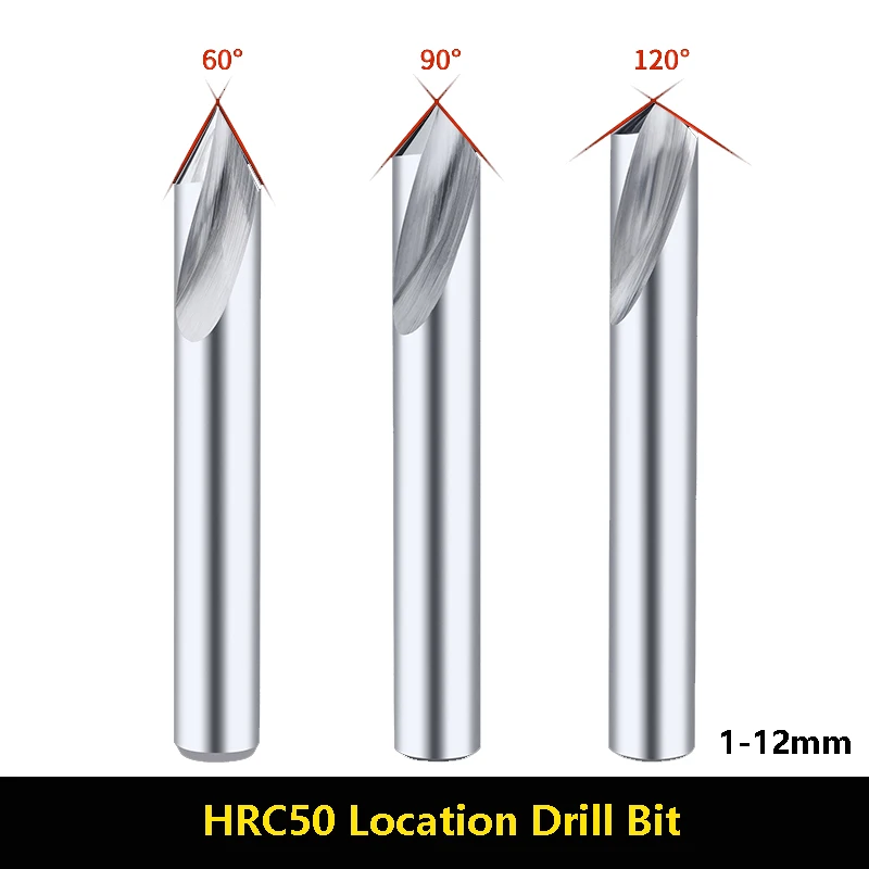 BEYOND HRC50 Location Drill Bit Center Drill 60° 90° 120° Positioning Drilling Carbide Aolly CNC Tools Free Shipping 1-12mm
BEYOND HRC50 Location Drill Bit Center Drill 60° 90° 120° Positioning Drilling Carbide Aolly CNC Tools Free Shipping 1-12mm