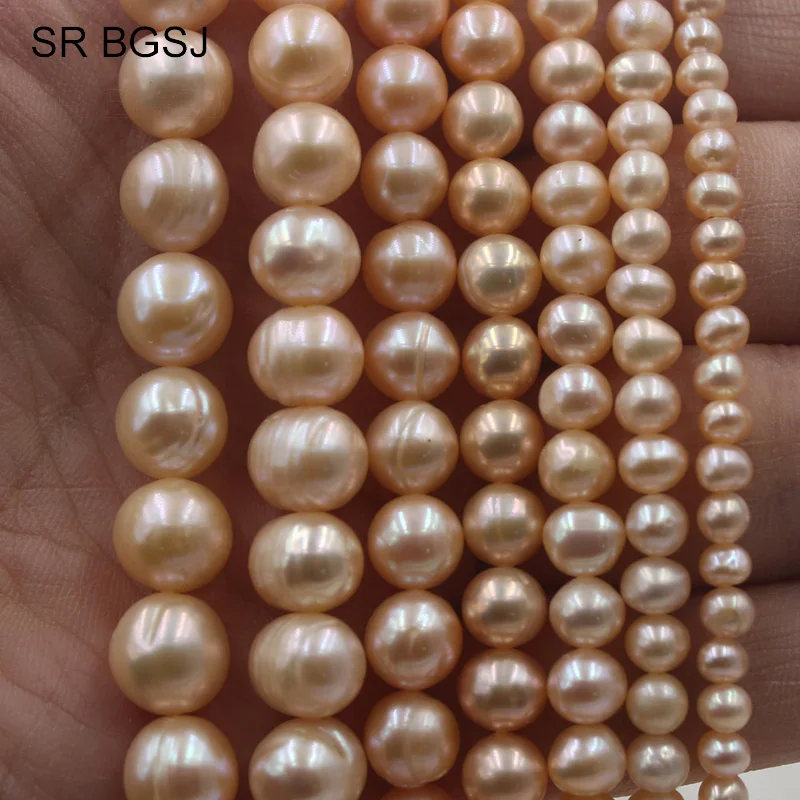 Free Ship 4-11mm Nearly Round Natural Freshwater Pearl Jewelry DIY Beads Round Pink Pearls Strand 15"
Free Ship 4-11mm Nearly Round Natural Freshwater Pearl Jewelry DIY Beads Round Pink Pearls Strand 15"