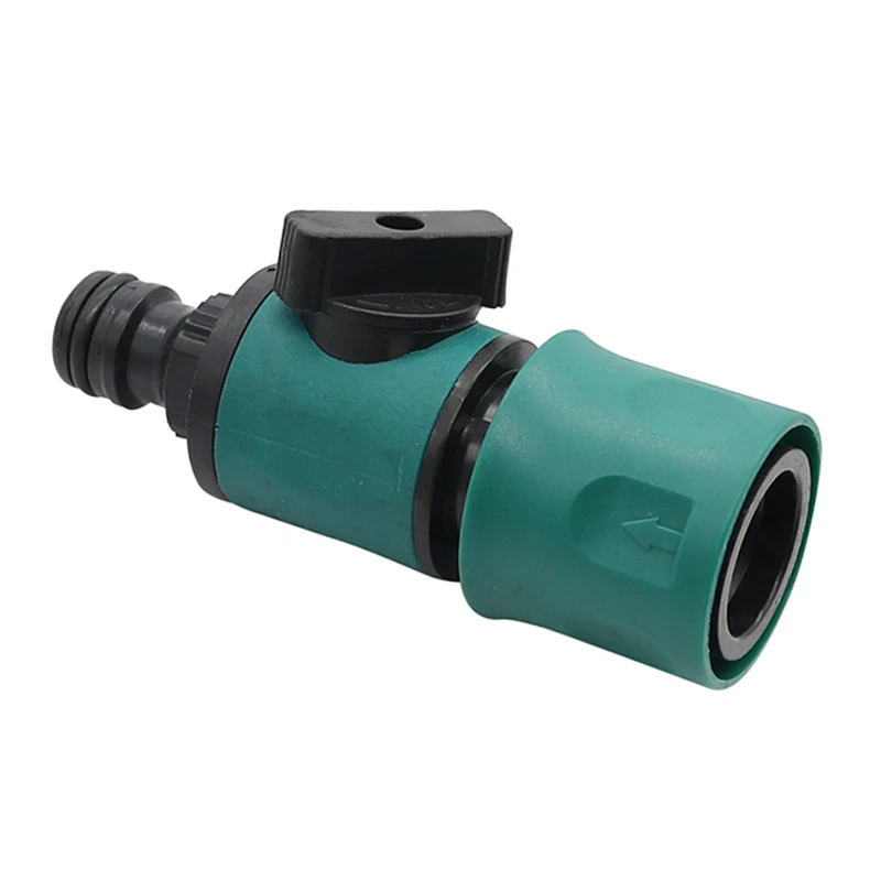 Plastic Valve with Quick Connector Agriculture Garden Watering Prolong Hose Irrigation Pipe Fittings Hose Adapter Switch 1 Pc
Plastic Valve with Quick Connector Agriculture Garden Watering Prolong Hose Irrigation Pipe Fittings Hose Adapter Switch 1 Pc