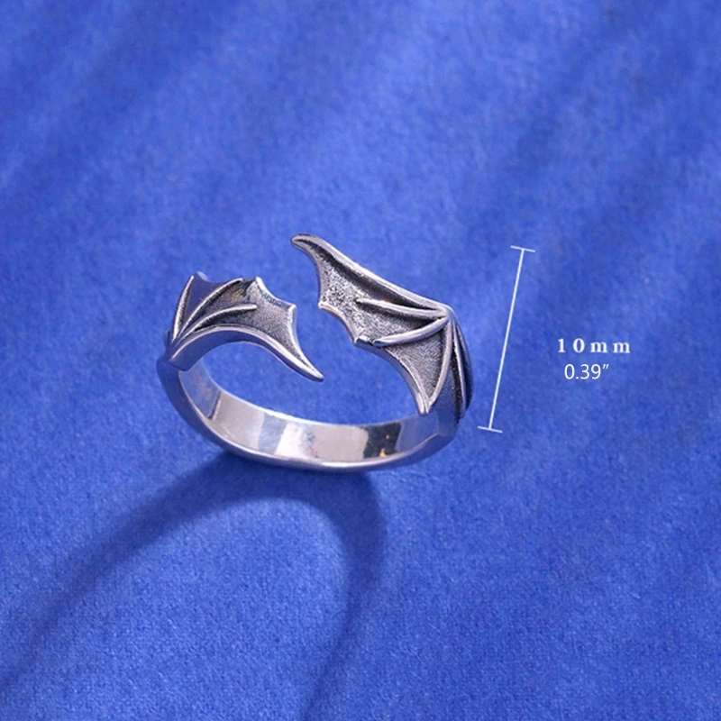 Кольцо обещания для подростков кольцо с ангельским демоном и крылом | Украшения