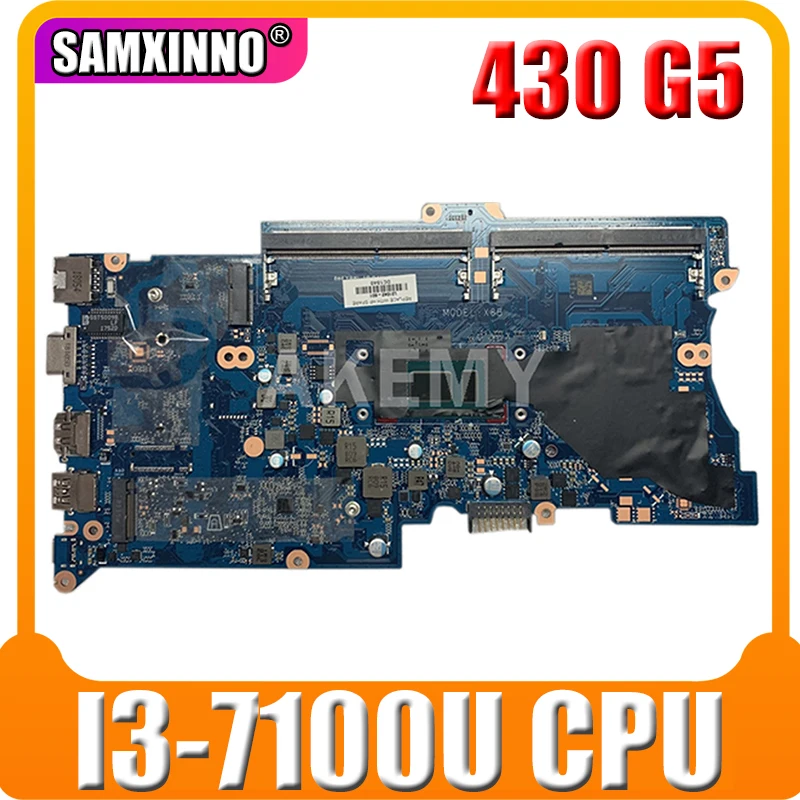 DA0X8BMB6F0 laptop motherboard For HP ProBook 430 G5 440 G5 Mainboard Notebook PC I3-7100U SR343 fully Tested
DA0X8BMB6F0 laptop motherboard For HP ProBook 430 G5 440 G5 Mainboard Notebook PC I3-7100U SR343 fully Tested