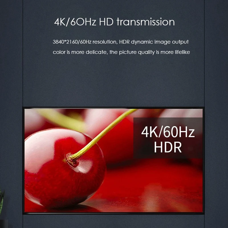 4 in 1 Out 2.0 Switcher 4K60HZ HD Switcher Support Blu-Ray Input/3D Output/HDCP2.2/HDR Dynamic
4 in 1 Out 2.0 Switcher 4K60HZ HD Switcher Support Blu-Ray Input/3D Output/HDCP2.2/HDR Dynamic